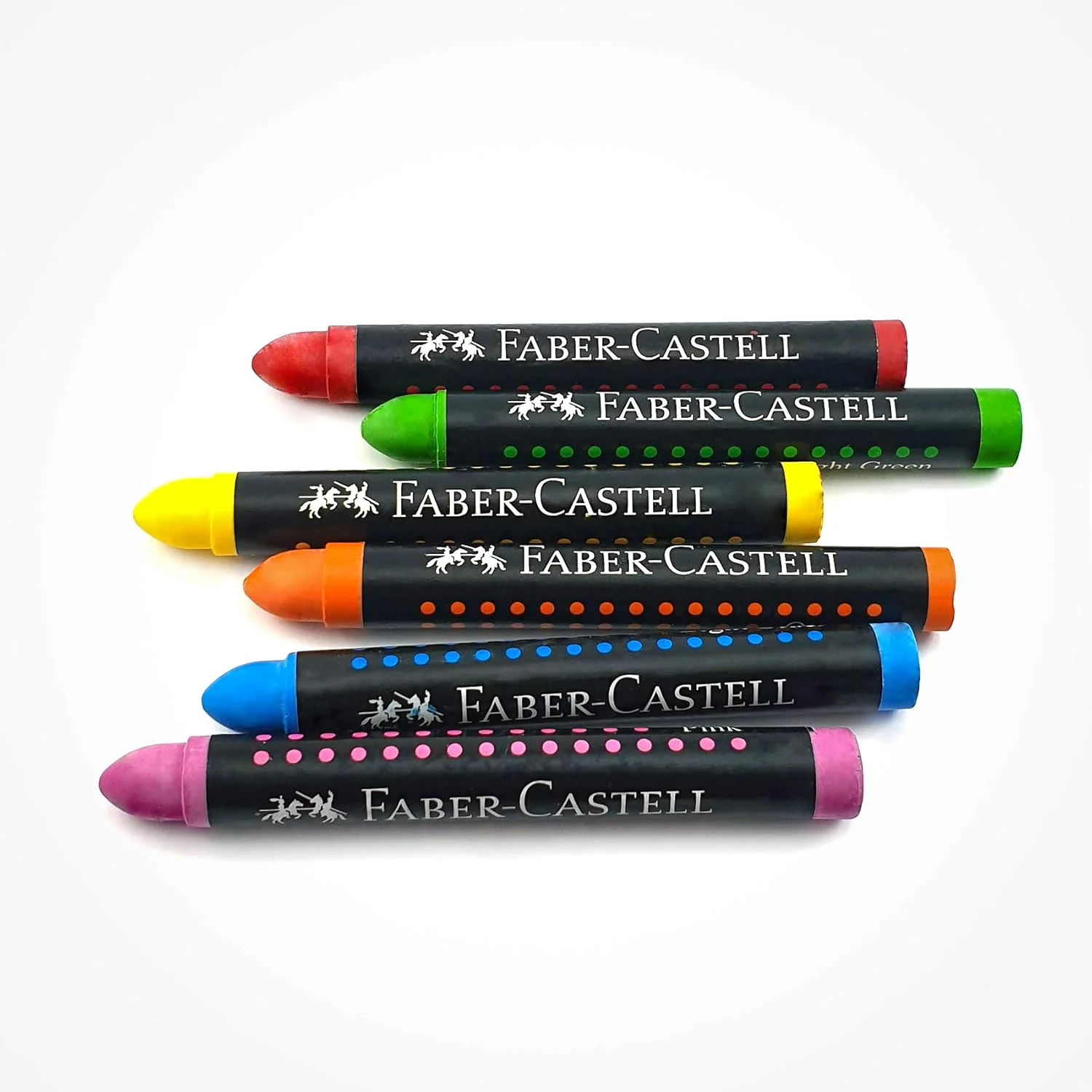 Faber-Castell Color Pencil 12 Colours + Washable Jumbo Wax Crayons 12 Colours, Draw And Sketch With This Amazing Set - Image 4
