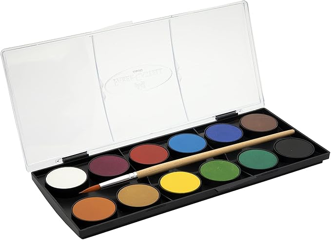 FABER CASTELL Watercolor Cakes Set - 12 Count - Image 2