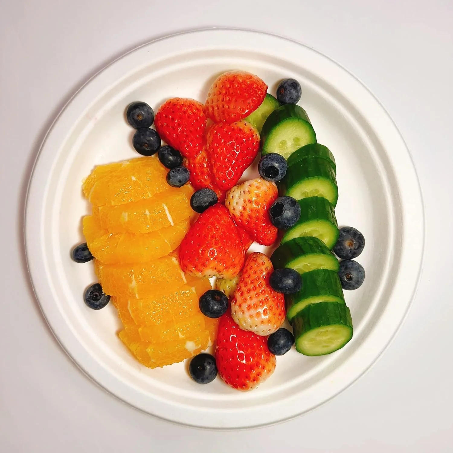 Falcon 10pcs Compostable Round Plate 7 Inch - Image 2