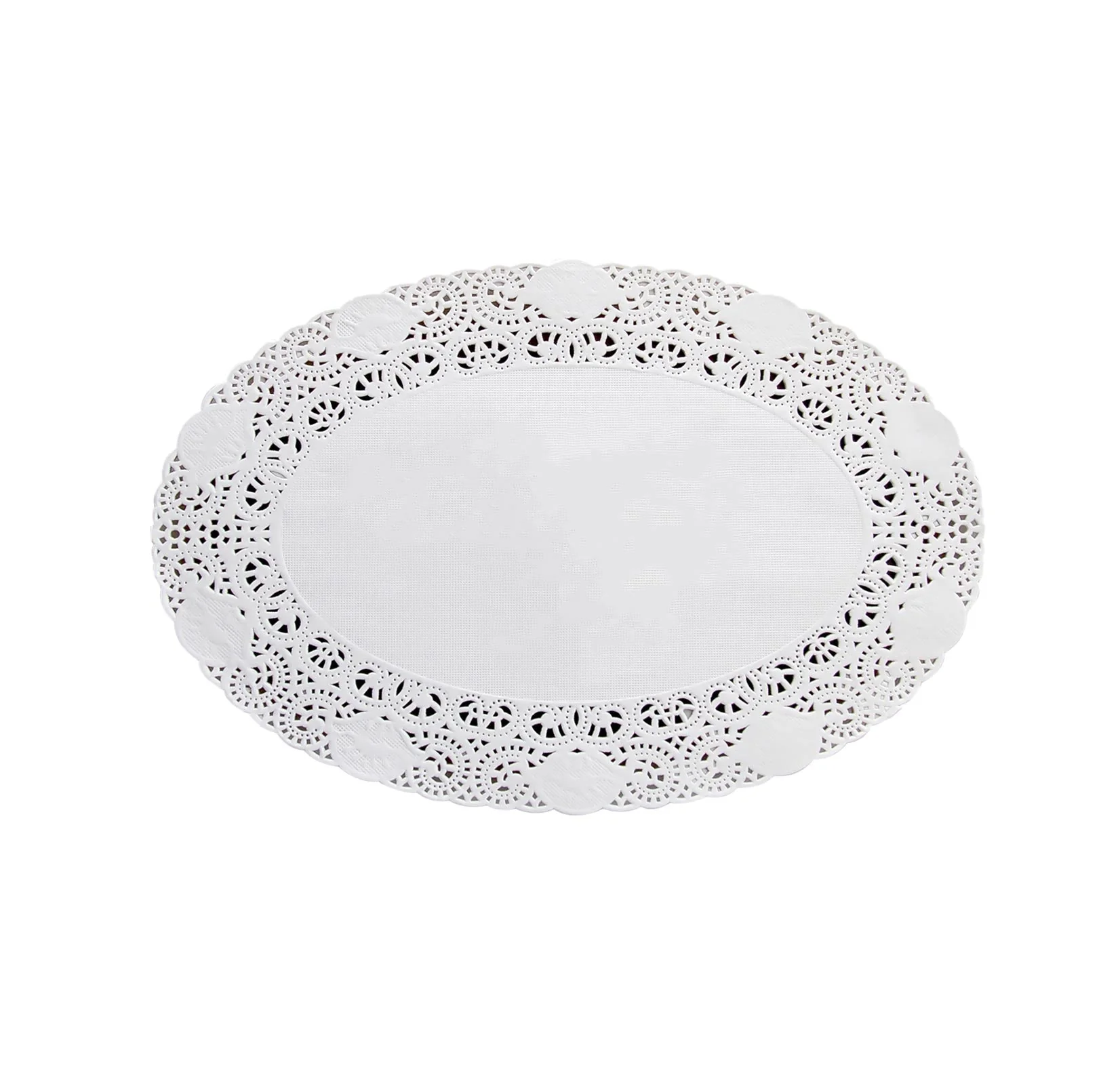 Falcon 250pcs Oval Doyley Paper 9"*6.5"