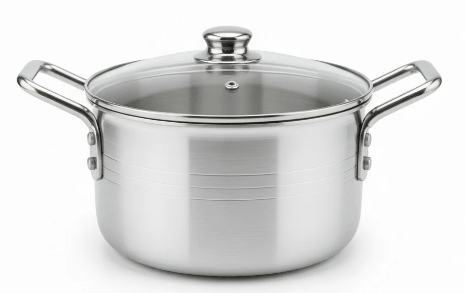 Falcon Aluminium Cooking Pot with Glass Lid No.5, 29cm*13cm