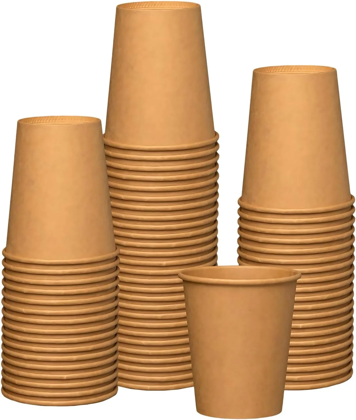 Falcon Crafted 4oz Paper Cups – 50 Pieces Pack