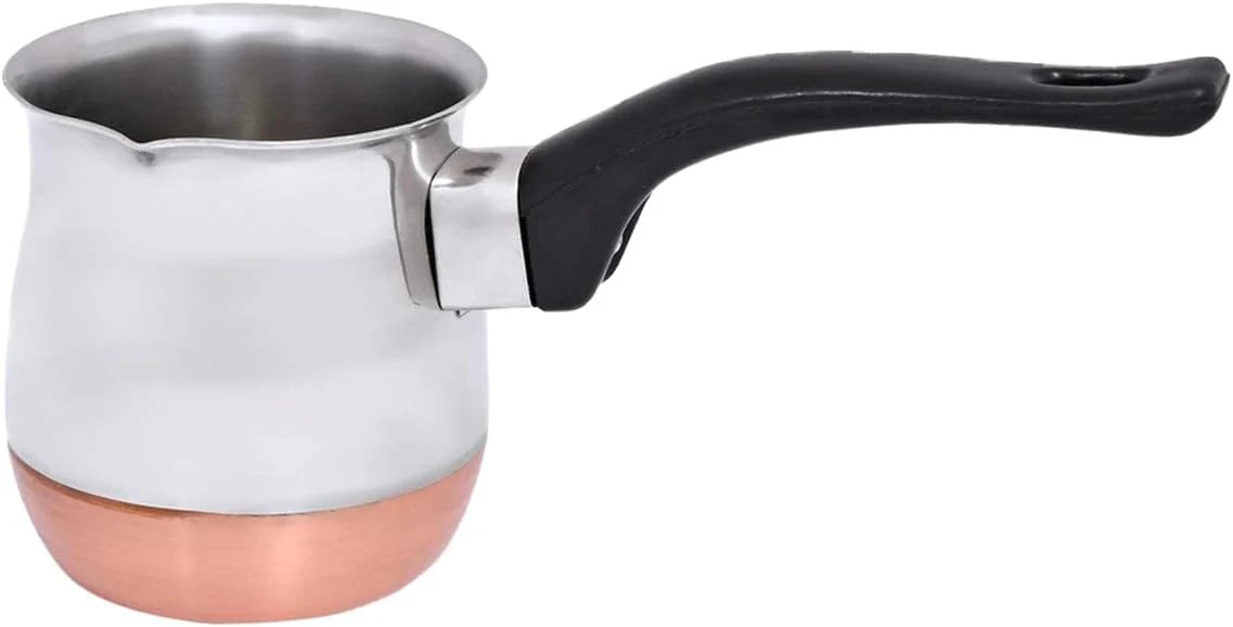 FALCON Half Copper Coffee Warmer with Handle 450ml