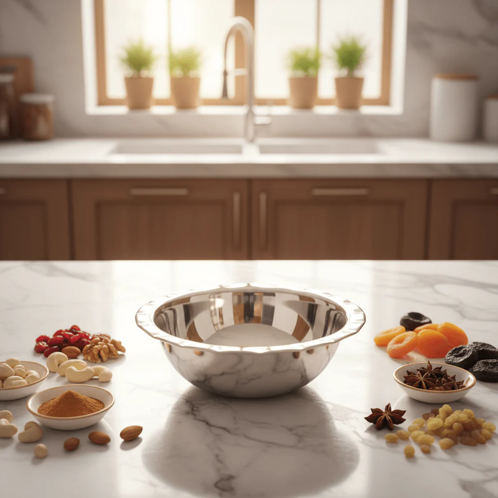 Falcon Stainless Steel Serving Snack Bowl – 14 cm - Image 2