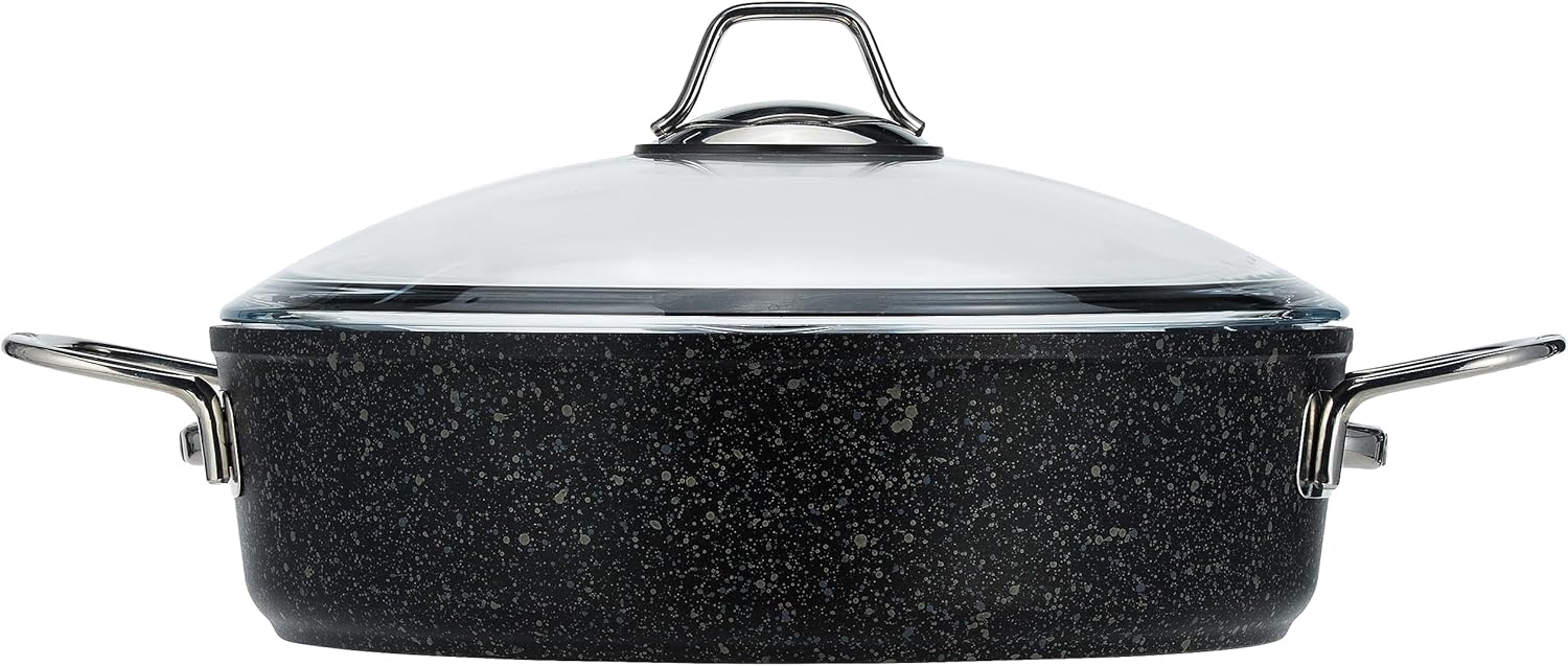 FALEZ Shallow Casserole with Lid 28cm