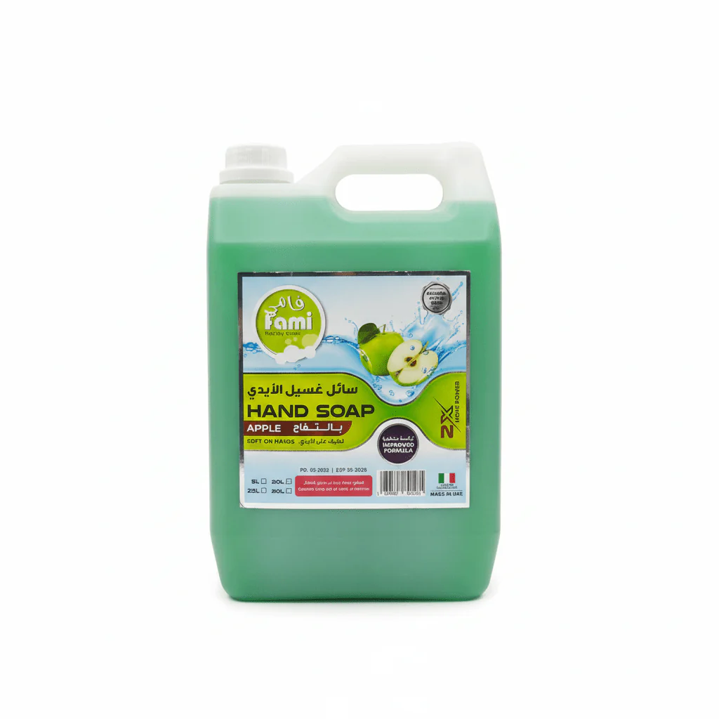 Fami Apple Hand Soap 5L – Fresh Apple Scent Liquid Soap Refill