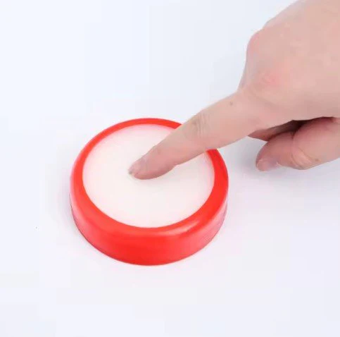 FIS Finger Wet Sponge, Money Cash Sponge Finger Wet Tool Finger Moistener 8Cm-Red - Image 2