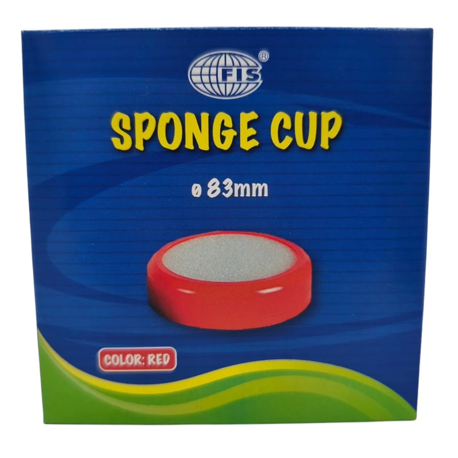 FIS Finger Wet Sponge, Money Cash Sponge Finger Wet Tool Finger Moistener 8Cm-Red - Image 3