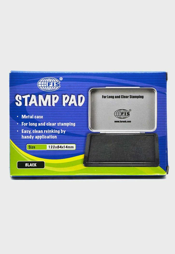 FIS Stamp Pad Medium Size Black - Image 2