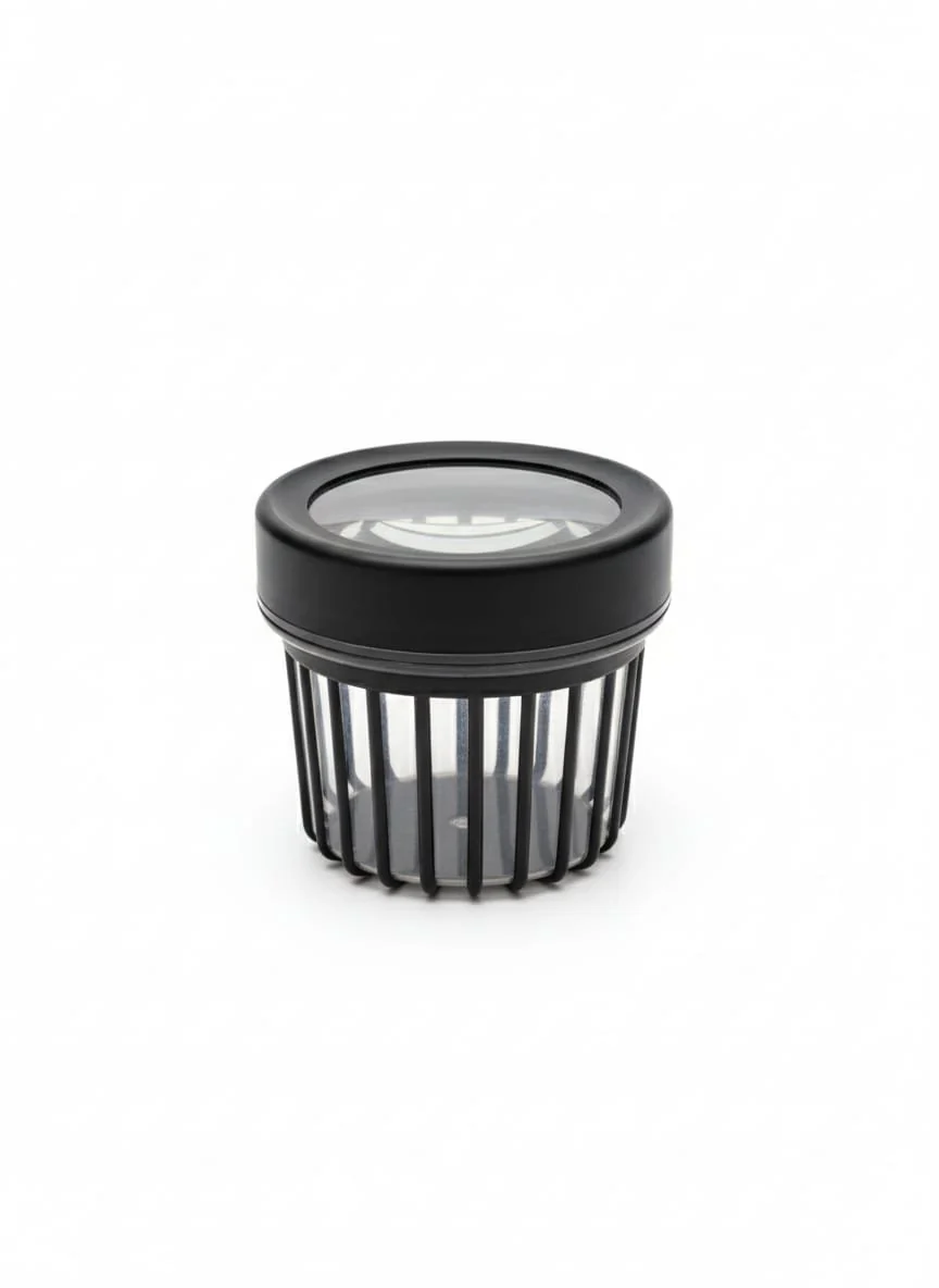 FOLYLIFE 500ml Plastic Storage Box – Compact Airtight Food Container, Black Color for Kitchen Use - Image 2