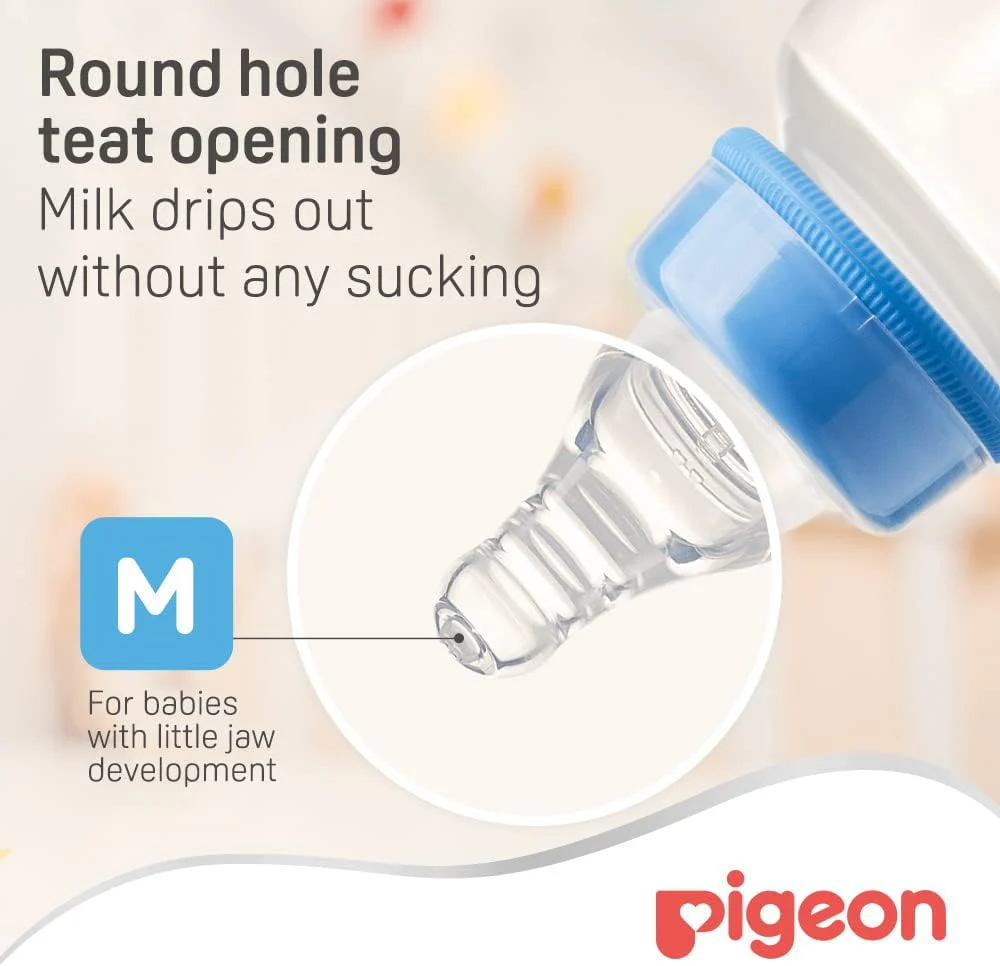 Pigeon Peristaltic Silicone Nipple, 2 Pieces,Size M - Image 6