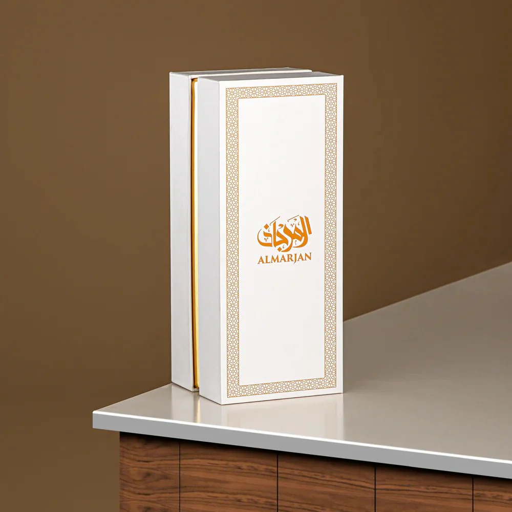 Almarjan Perfume Bottle 200ML (VR-D21-4-Golden) - Image 3
