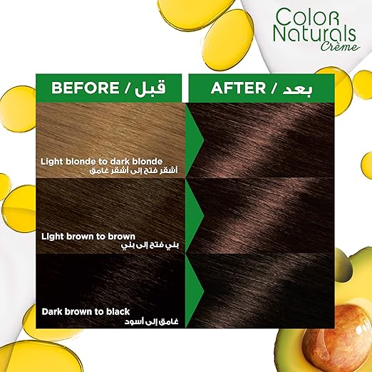 Garnier Color Naturals, 7.7 Deer Brown, Permanent Hair Color - Image 2