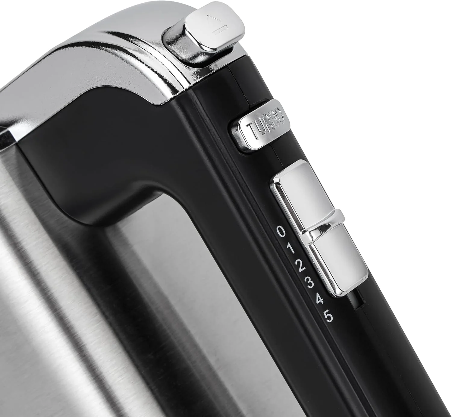 Geepas 160W Hand Mixer, Professional Electric Handheld Mixer for Baking, 5 Speed Function, Includes Stainless Steel Beaters & Dough Hooks, Eject Button, GHM2001 - Image 2