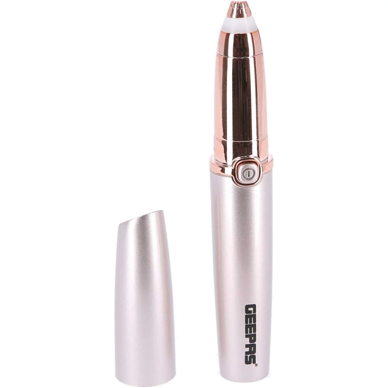 Geepas Eyebrow Trimmer - For Women, Usb Charging Cable, On/Off Switch, Epilator Led Indicator, Remover, Lipstick Design, Sharpness/Safety/Painless