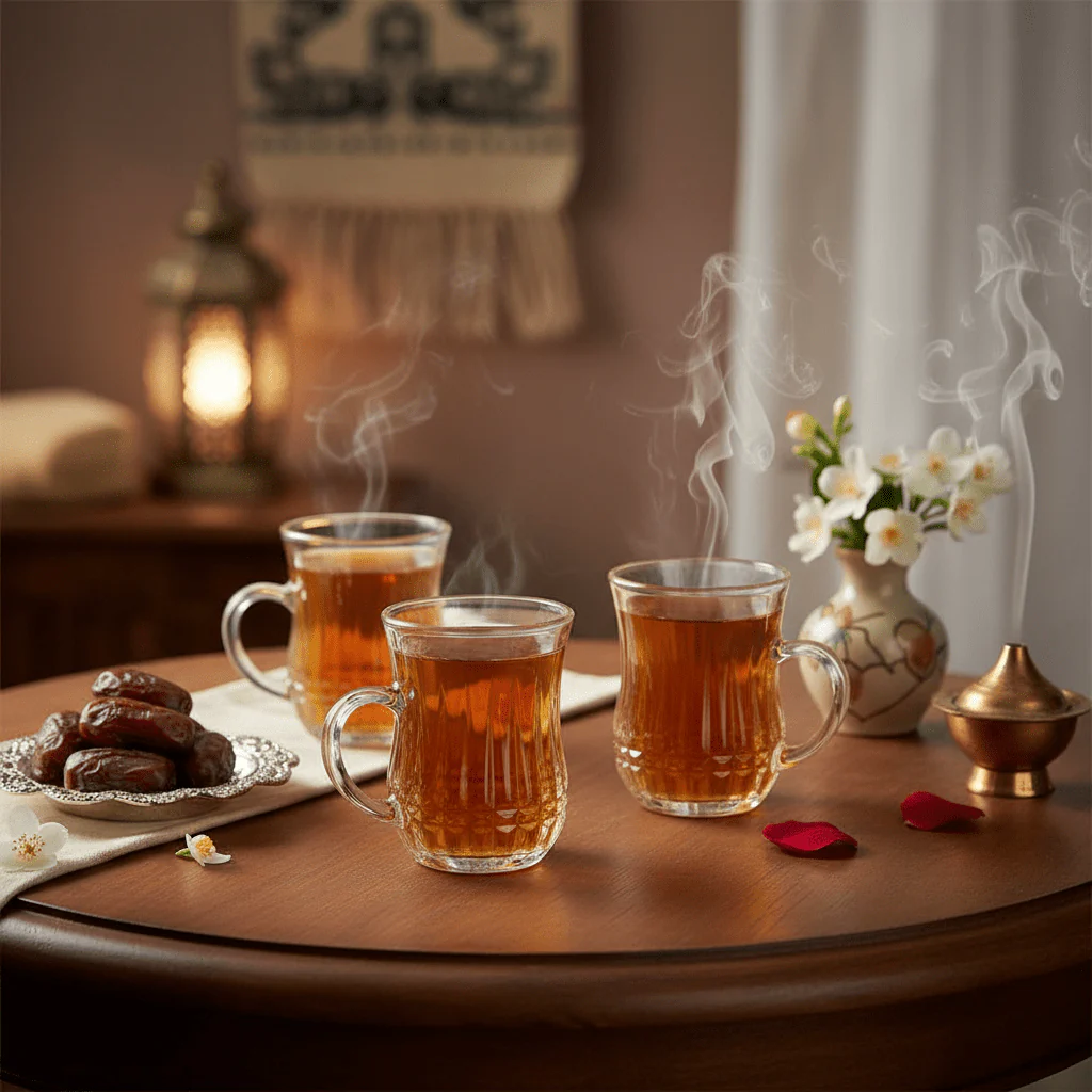 Germax Coffee Serving Glass Cup Set of Three Pieces with 100 ml - Image 2