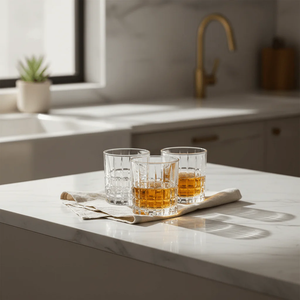 Germax Large Capacity Clear Glass Tumblers – Heavy Duty Drinkware Set, 3 Pieces, 338 ml - Image 2