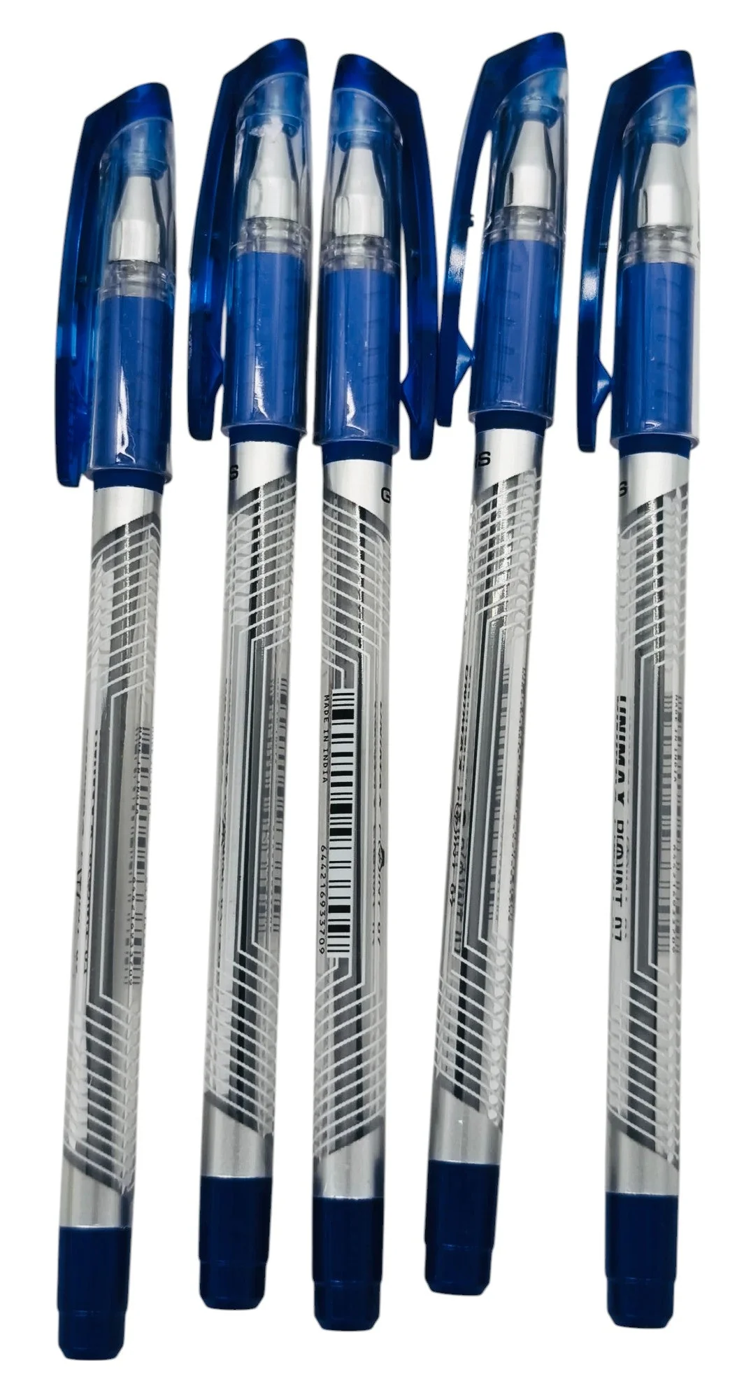GIGIS 13pcs Ball Pen (12pcs- Point 07 Pens & 1pc Butterglide Pen), Blue - Image 2
