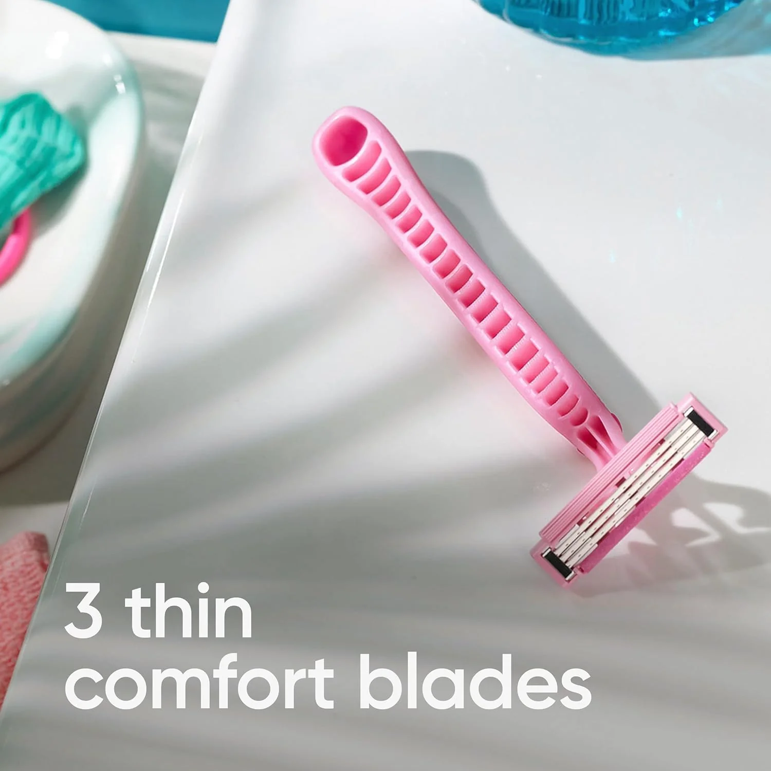 Gillette Venus Simply 3 Women's Disposable Razor 8+4 Count - Image 2