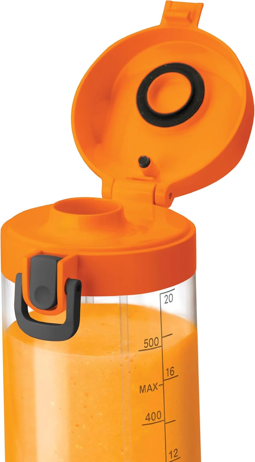 Nutribullet Portable Blender McLaren F1 Team Edition – 590ml Orange, Leak-Proof Lid, Powerful Extractor Blade, USB-C Rechargeable, 15+ Blends, Juices & Smoothies, Model NB-MC475PA - Image 3