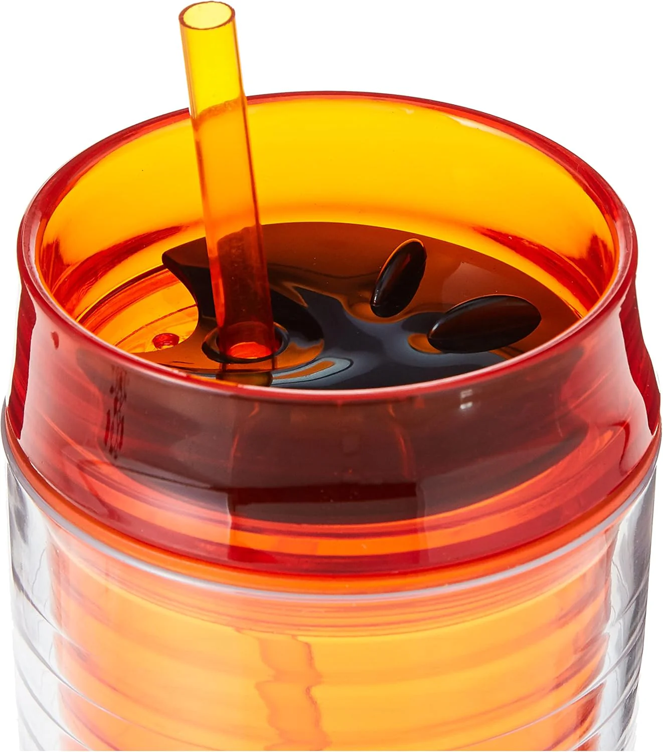 Harmony Bottle Clear Outer 600ml Yh-161Orange_01 - Image 2
