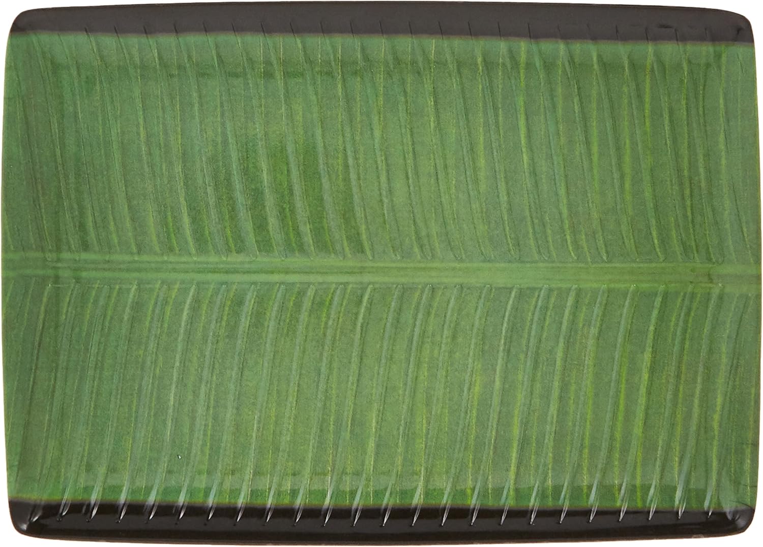 Harmony J136 Melamine Horeca Banana Leaf Medium Plate Green