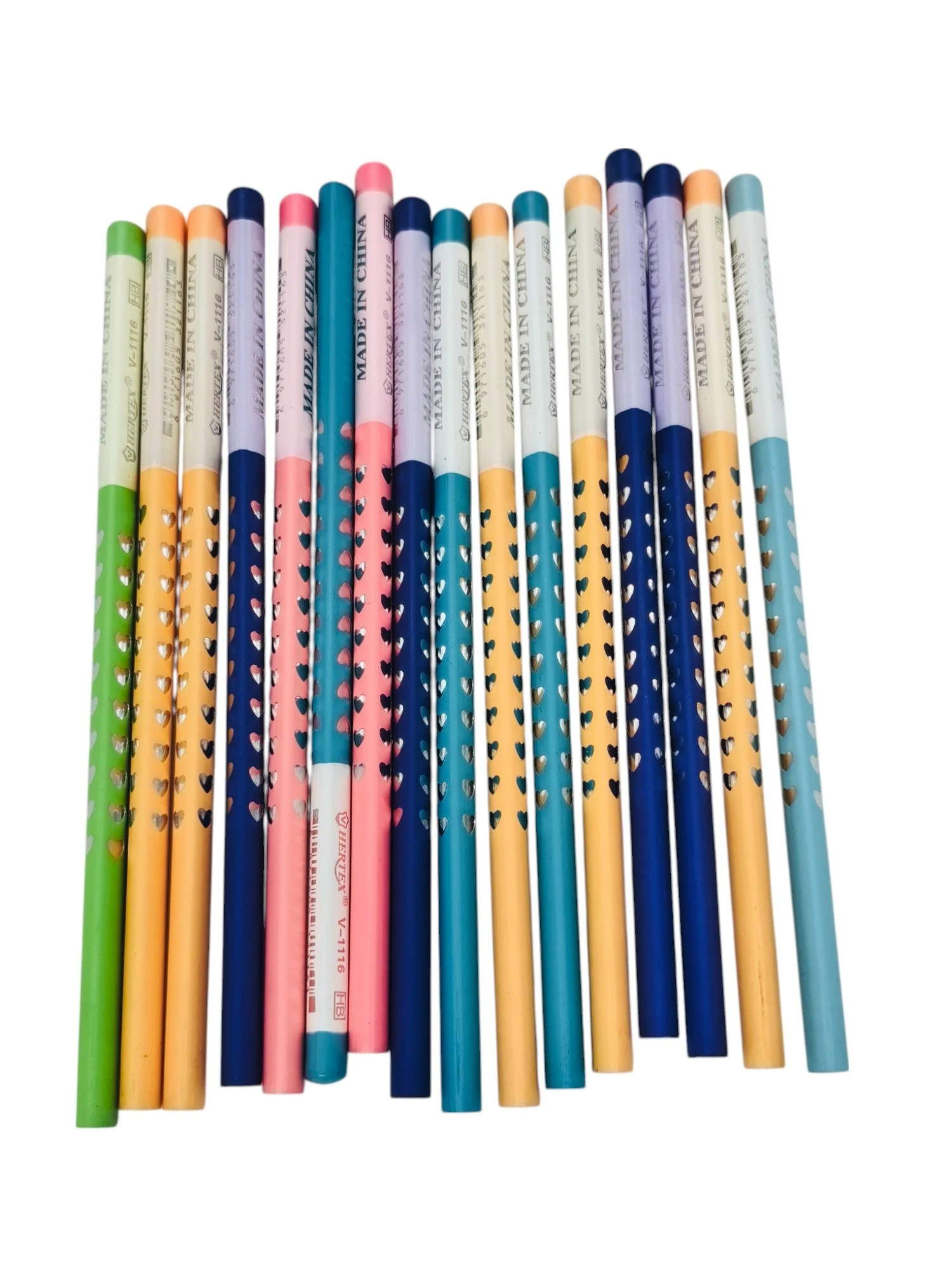 HERTEX 72pcs School Office HB Triangle Pencils