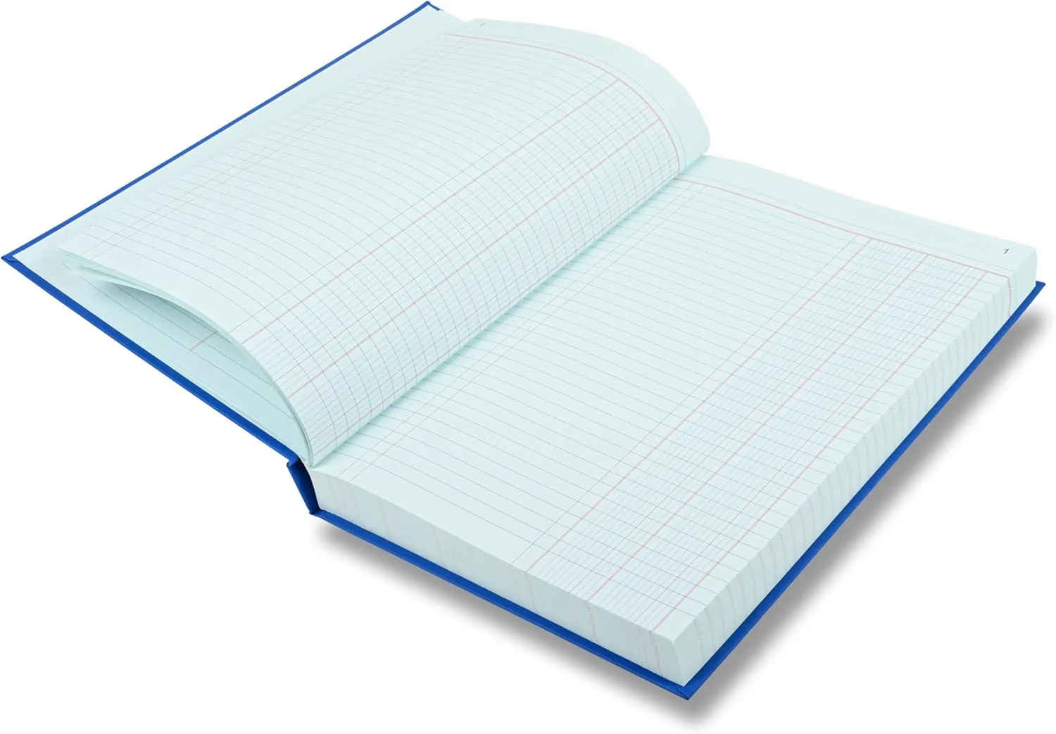 FIS Ledger Book – Foolscap Size | Hard Cover | 4 Quire | 2 Column | Blue | FSACLDC4Q73 - Image 3