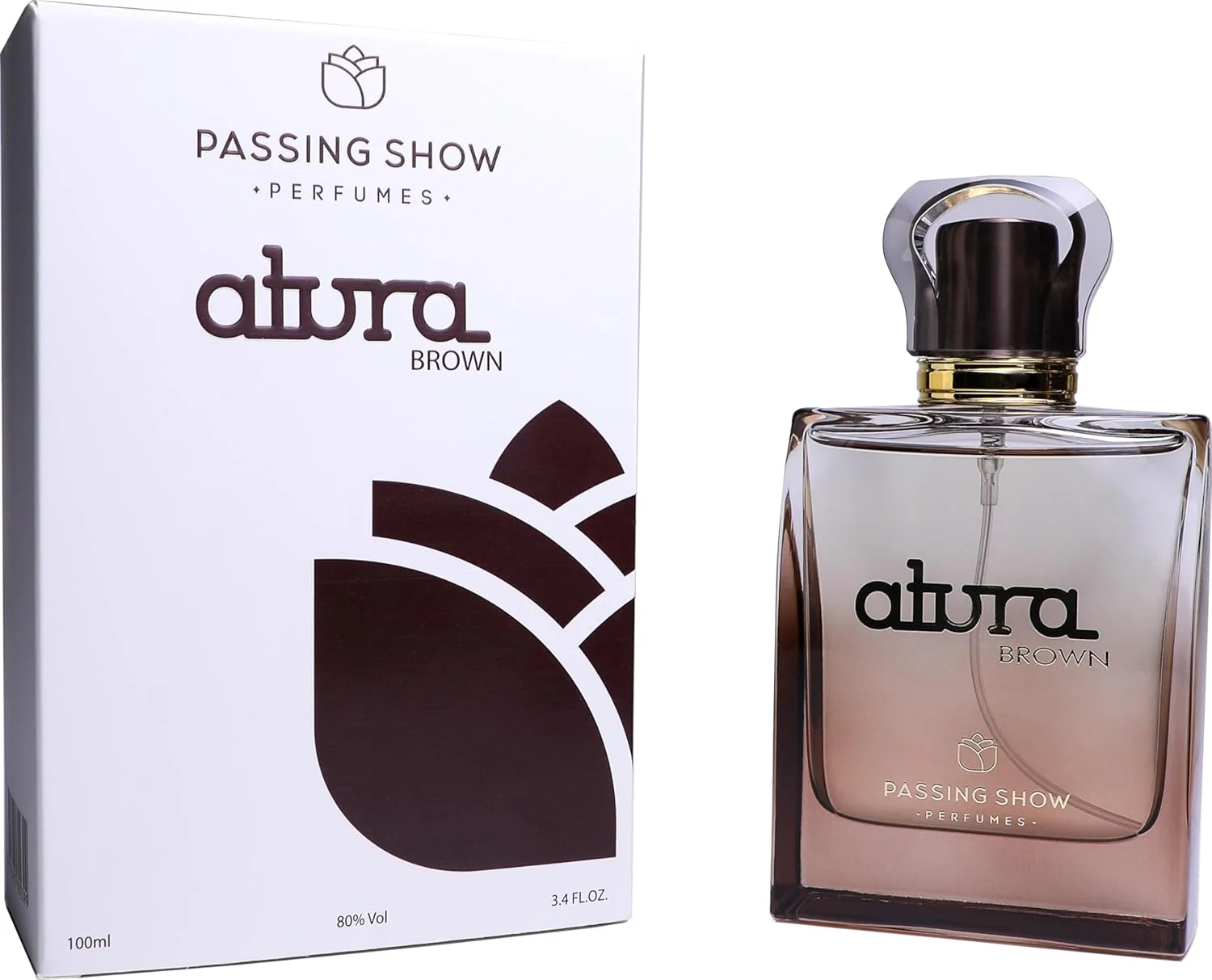 Passing Show Atura Brown Eau de Parfum, 100ml, 80% Vol