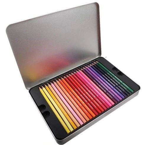 Hong Wei 48pcs Color Pencils, Advanced Color Hexagon Pencil, HW-CP-4801GA - Image 2