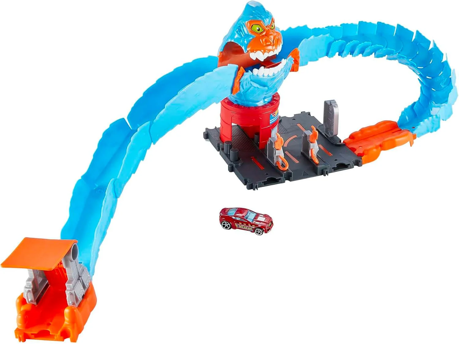 Hot Wheels City Nemesis, Wreck & Ride Gorilla Attack 101cm, Connect-Expand-Create, HDR30 - Image 4