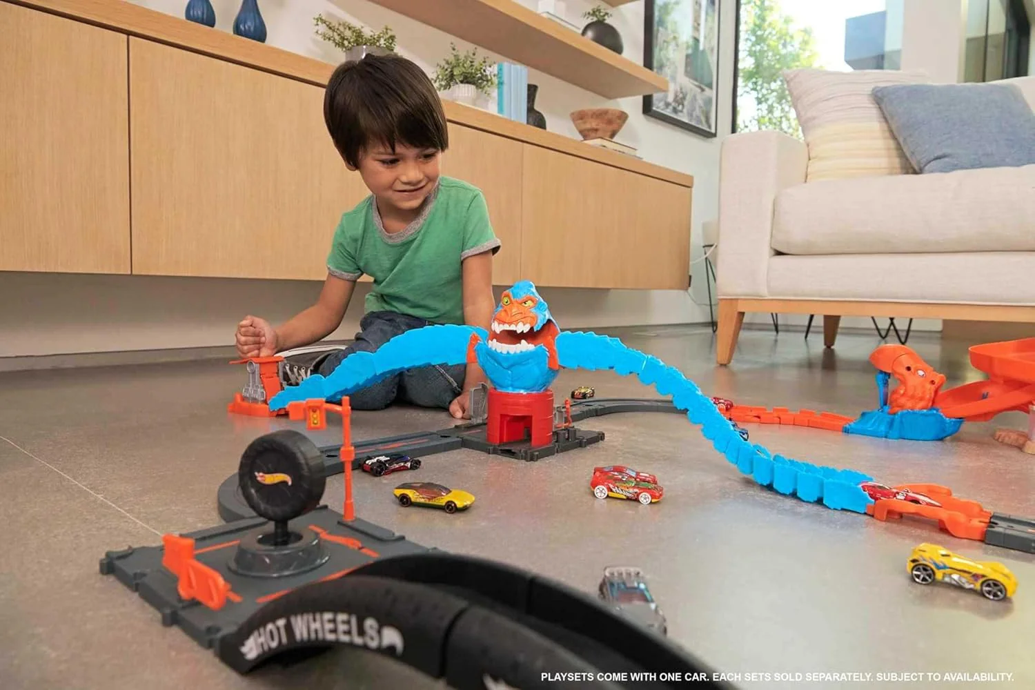 Hot Wheels City Nemesis, Wreck & Ride Gorilla Attack 101cm, Connect-Expand-Create, HDR30 - Image 6