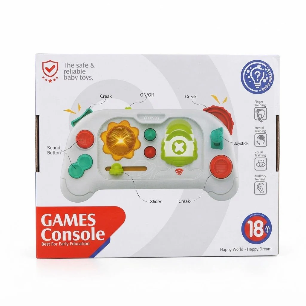Huanger Baby Games Console – Early Education Sensory Toy for Toddlers 18M+ - Image 2