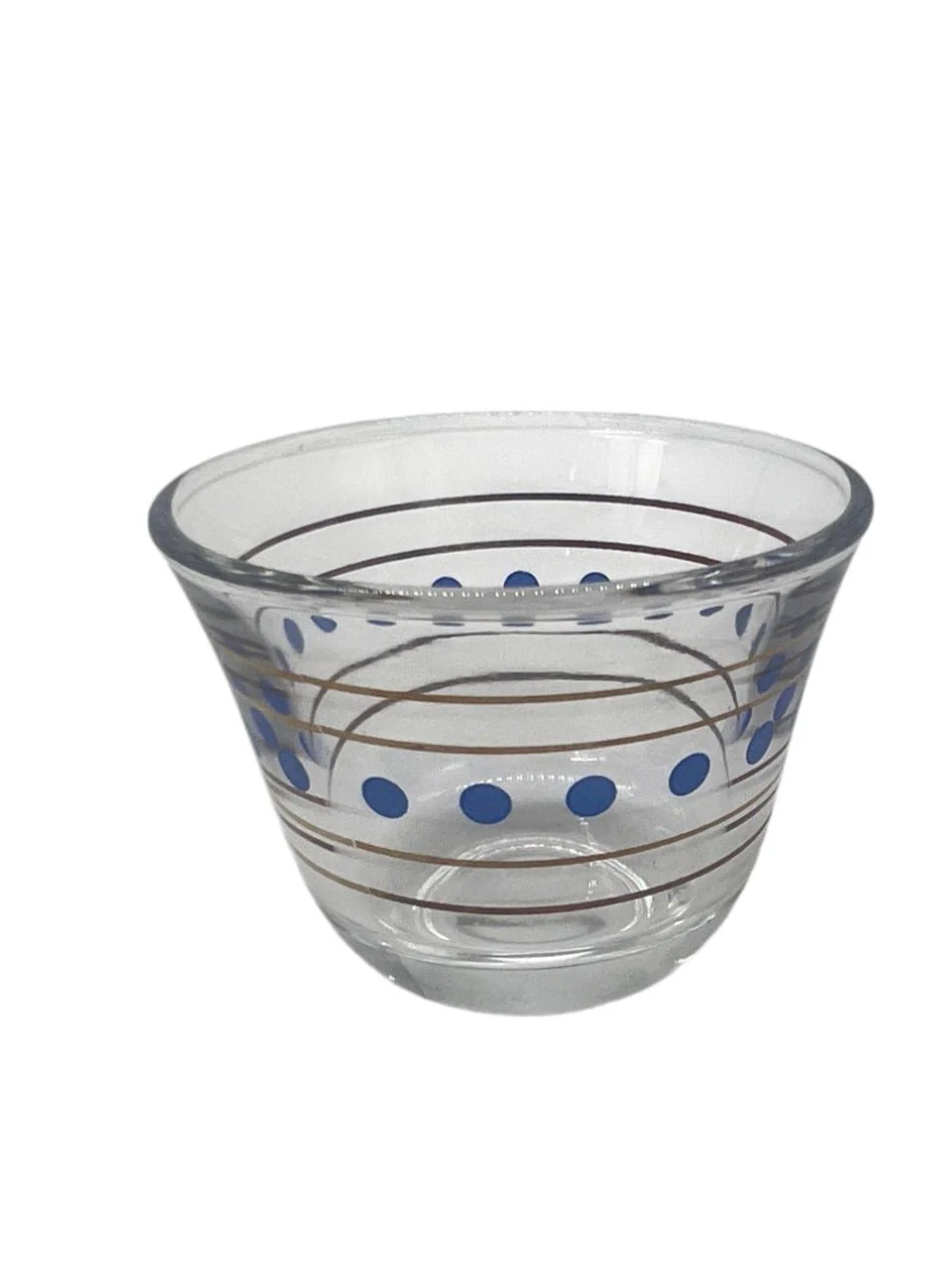 I-MAN Glass Cawa Cup 3pcs Set 90ml, Red - Image 2