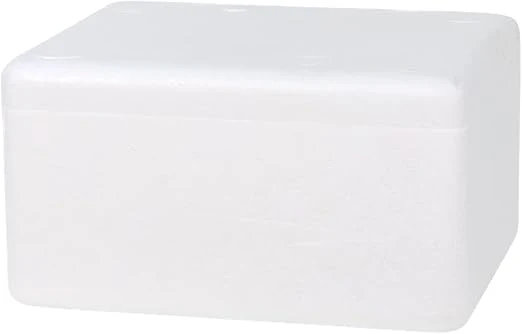 AKDC Ice Box Thermocol With Lid for Frozen Food & Beverage Transport, Thermo Keeper Container, Expanded Polystyrene Cooler Box Multi Purpose Camping Hiking Exporting Capacity of 3KG - Image 2