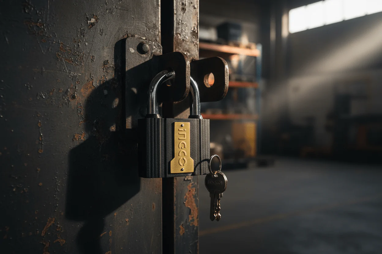INGCO Super Iron Padlock 75mm - Image 2