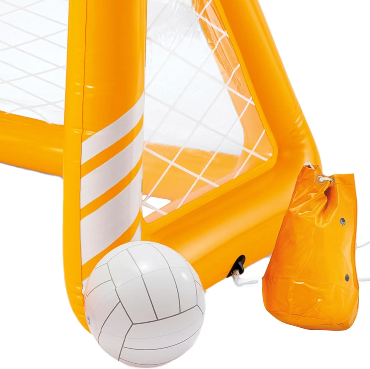 Intex Swimming Pool Fun Goals Game- 58507-124X84X76CM-Ages 6+-Orange&White - Image 4