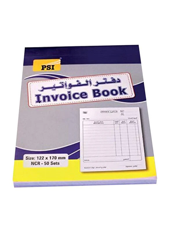 Invoice Book B6 125