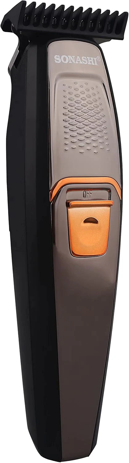 Sonashi Rechargeable Hair Clipper with 3Hrs Continuous Working, LCD Display and ON/OFF Switch Features, Stainless Steel Blades, Trimmer for Perfect Grooming, 1200mAh SHC-1044N Black - Image 2