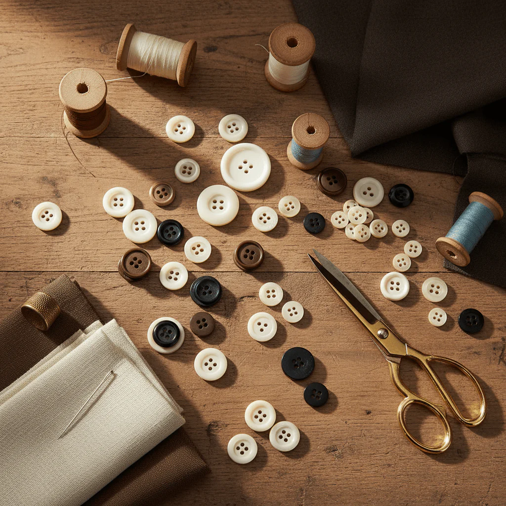 Italo Button Set – 65 Pcs Assorted Sewing Buttons (IT-115) - Image 2