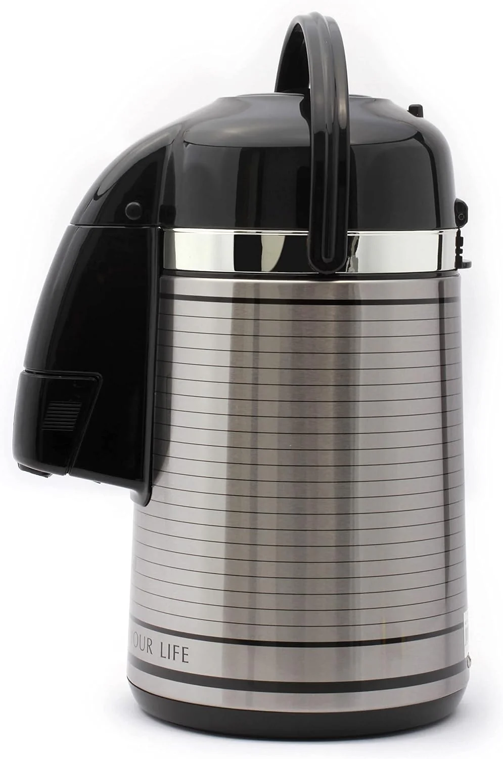 Royalford 3L Vacuum Flask - Heat Insulated Thermos for Keeping Hot/Cold Long Hour Heat/Cold Retention, Multi-Walled, Hot Water, Tea, Beverage | Ideal for Social Occasion, Commercial & Outings