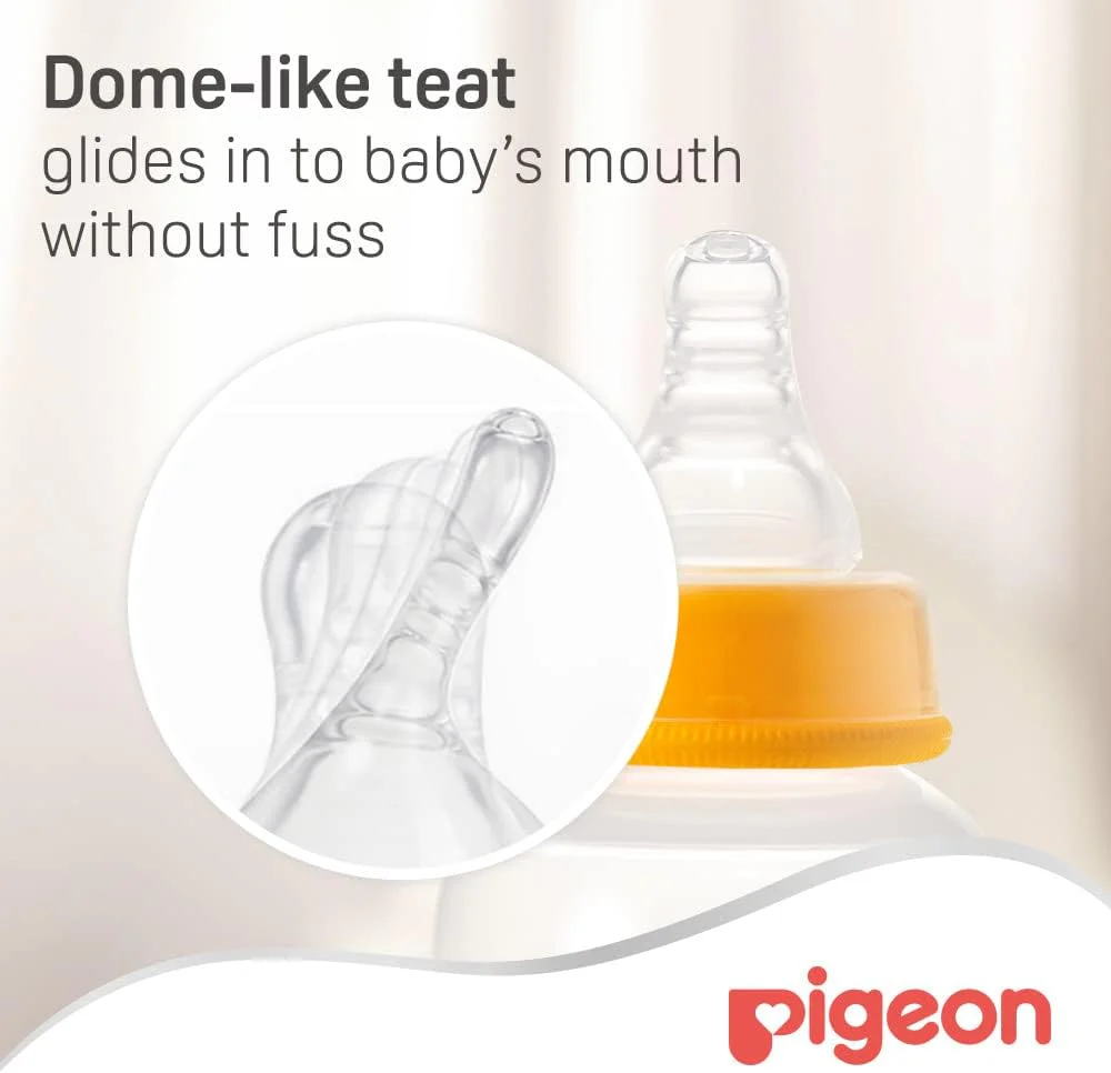 Pigeon Flexible Nipple Blister, Clear, Small, Pack of 2 - Image 3