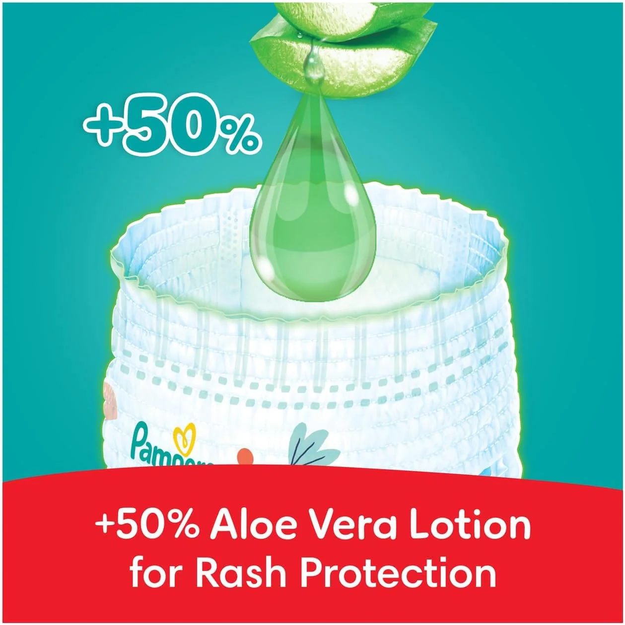 Pampers Rash Protection, Size 3, 6-11 kg, Value Pack, 26 Diaper Pants - Image 5