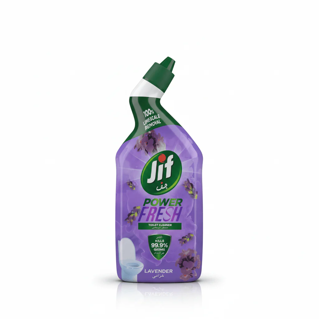 Jif Power Fresh Toilet Cleaner Lavender-750ml