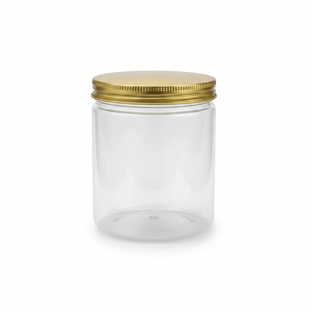Jiham 3PCS Plastic Storage Jar Set 850ml - 10 × 12 cm - Image 2