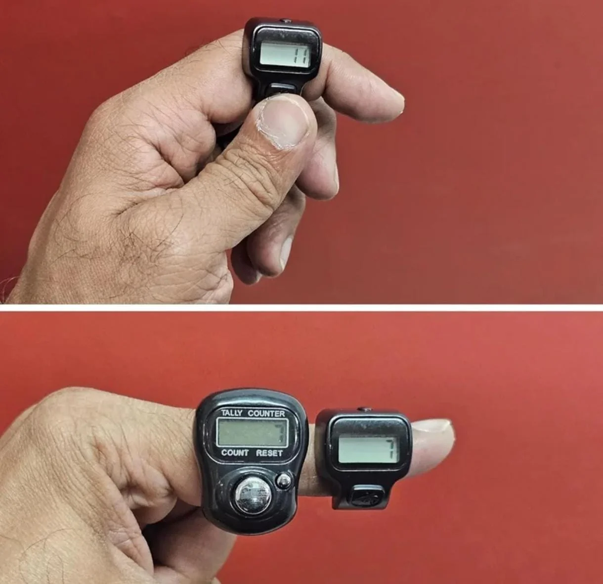 Jixin Digital Finger Counter Value Pack – 3 Pcs, Assorted Colors - Image 2