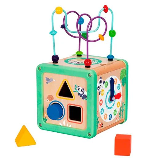 Joodi Wooden 5pcs Play Cube Set