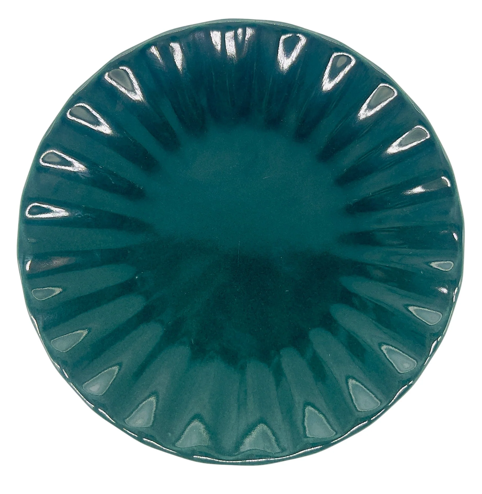 Keramika Ceramic Salad Plate 22cm, Teal