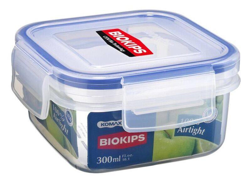 Komax Square Food Plastic Container Saver 300ml