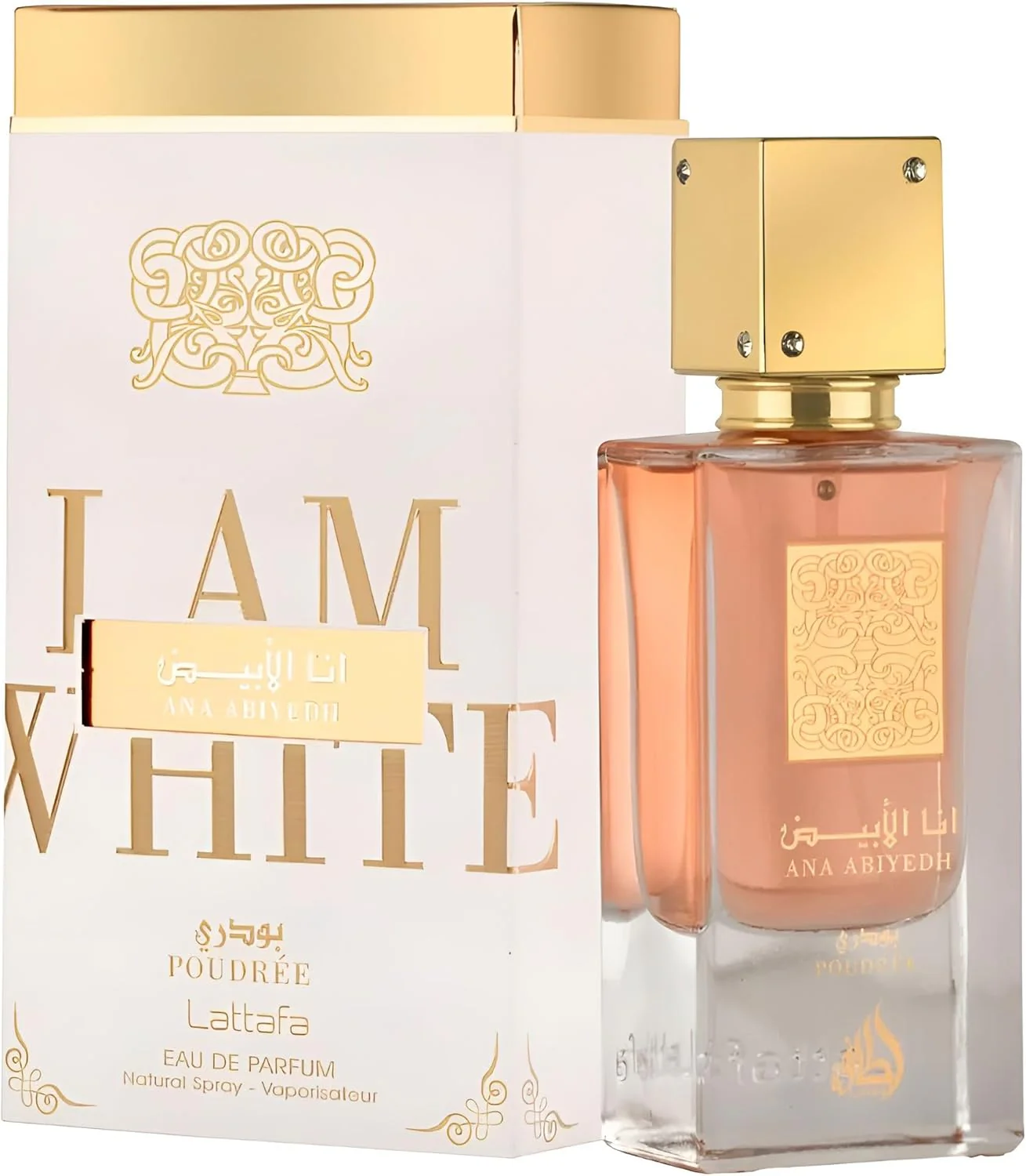 Lattafa Ana Abiyedh Poudree Eau de Parfum for Women-60ML - Image 3